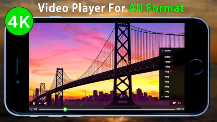 HD Video Player  4K Player android App screenshot 3